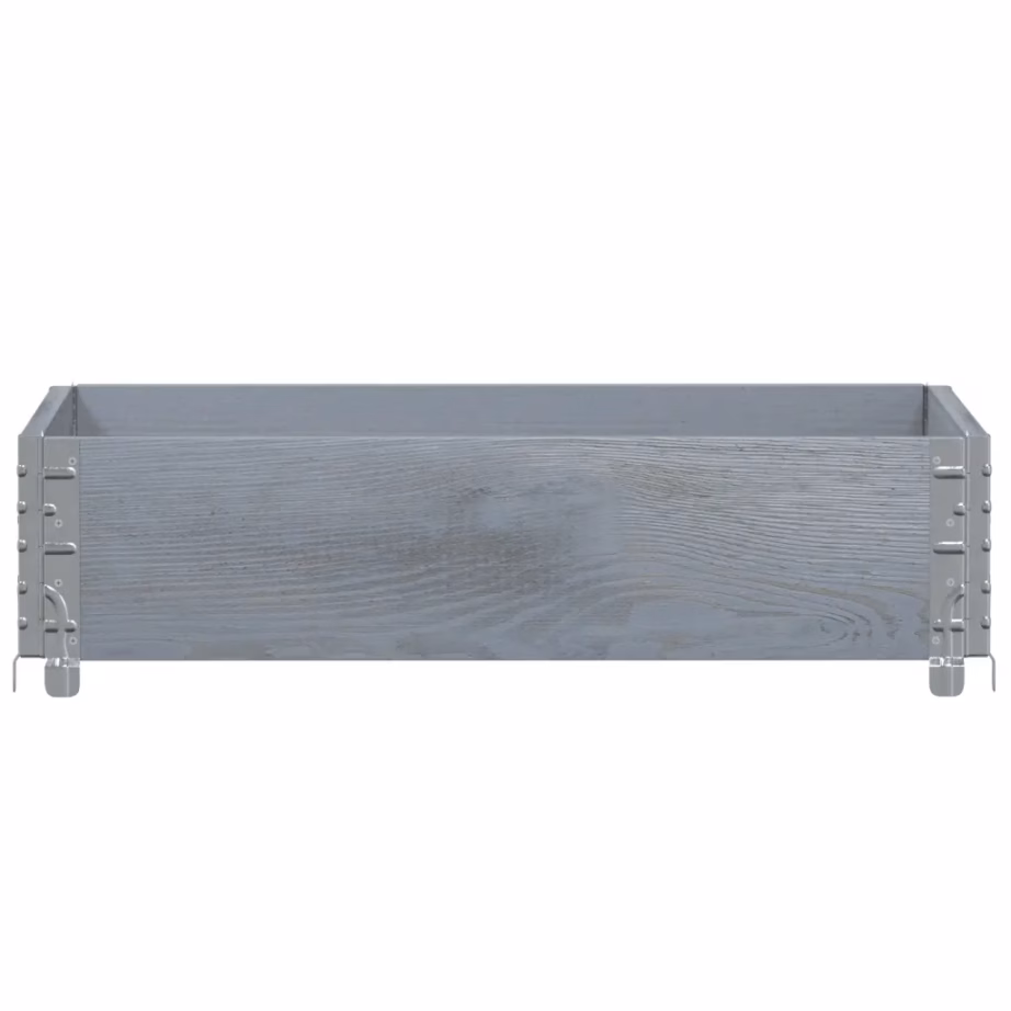 Virnastatav hall männipuidust taimekast, 80 x 60 x 21,5 cm – 3