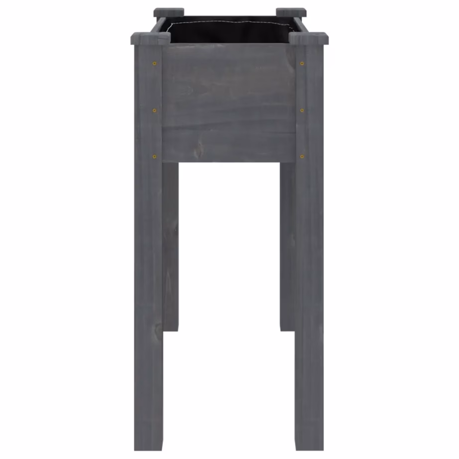 Hall voodriga taimelava nulupuidust, 71 x 37 x 76 cm – 5