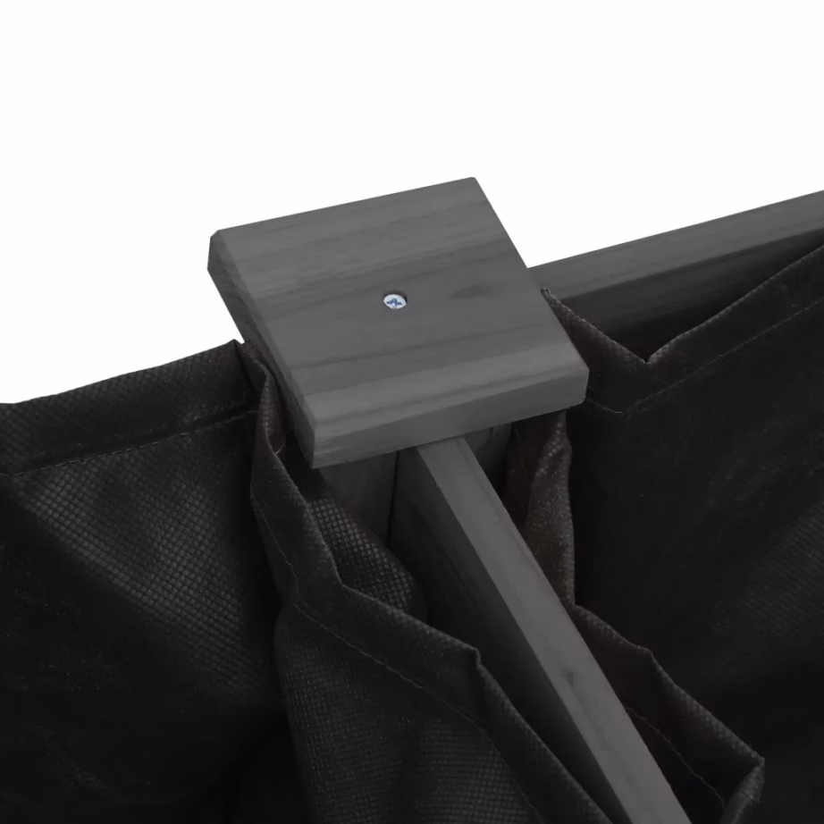 Hall nulupuidust voodriga taimelava, 161 x 45 x 76 cm – 6