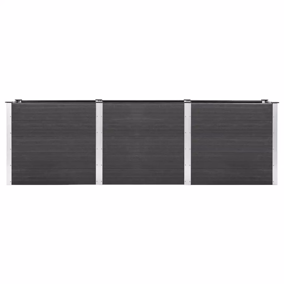Hall WPC aia peenrakast terasraamiga, 300 x 50 x 91 cm – 3