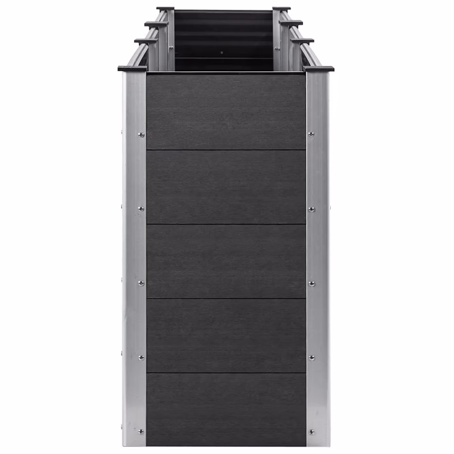 Hall WPC aia peenrakast terasraamiga, 300 x 50 x 91 cm – 4