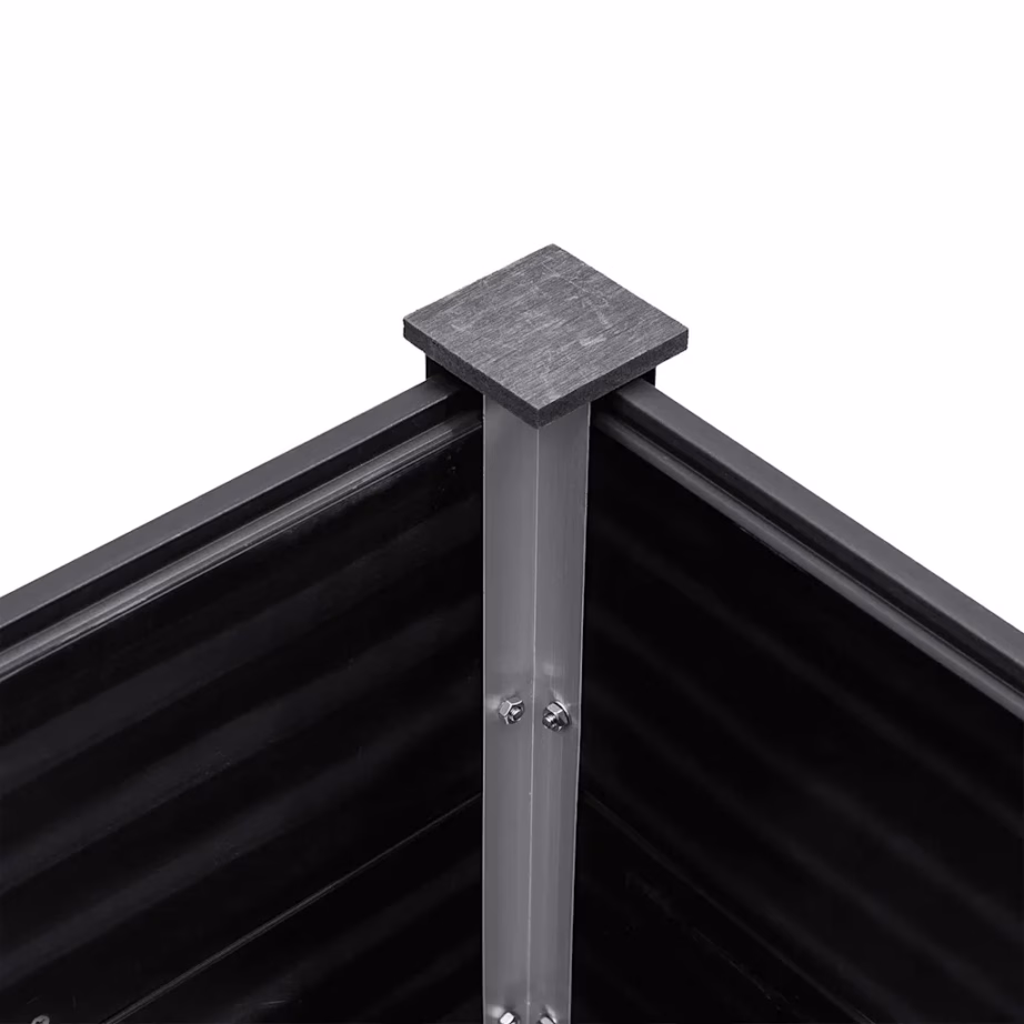 Hall WPC aia peenrakast terasraamiga, 300 x 50 x 91 cm – 5