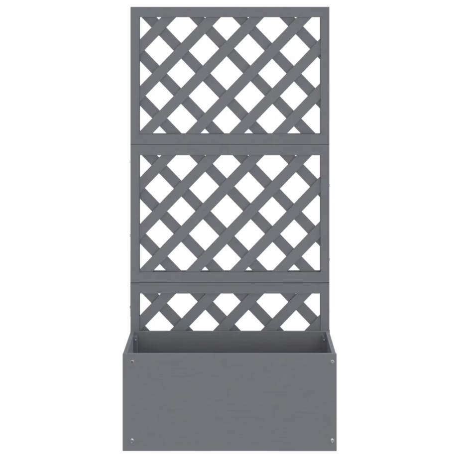 Hall WPC võreseinaga taimekast, 65 x 33 x 135 cm – 4