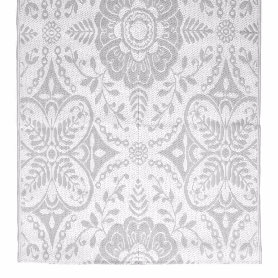 Helehall jacquard-mustriga õuevaip ARAKIL, 160 x 230 cm, polüpropüleen – 4