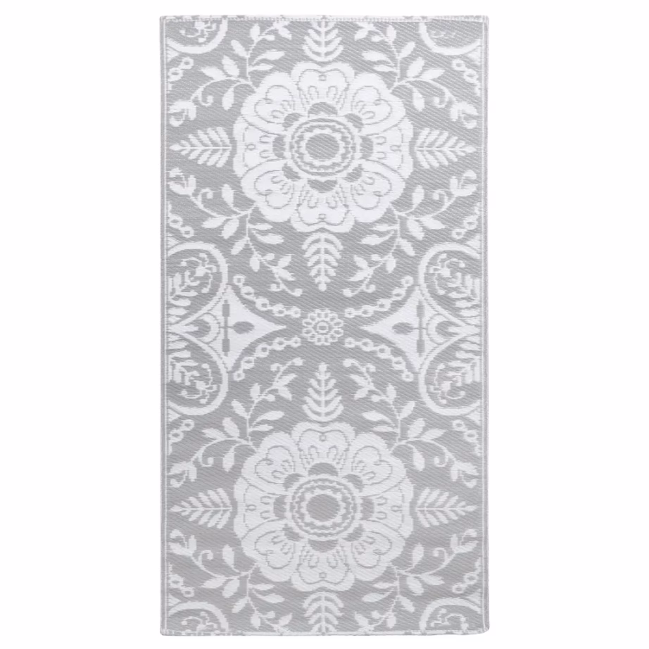 Helehall õuevaip ARAKIL jacquard mustriga, 80 x 150 cm, PP – 2
