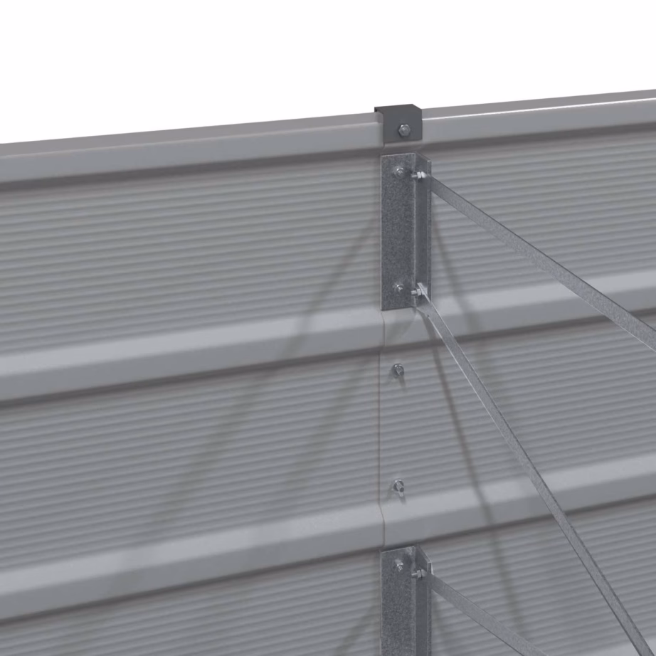 Helehall terasest taimekast, 240 x 80 x 45 cm – 5