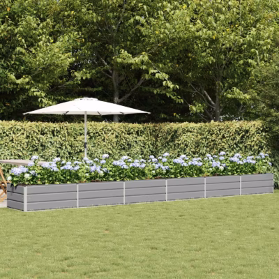 Helehall terasest taimekast, 600 x 80 x 45 cm