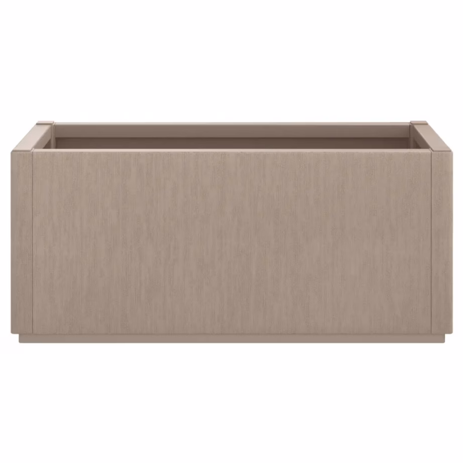 Aia taimekast 80 l, helepruun PP, 80 x 36 x 35 cm – 4