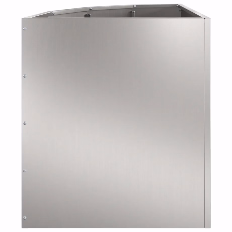 Nurga aiakast, hõbedane tsingitud teras, 45 x 45 x 50 cm – 6