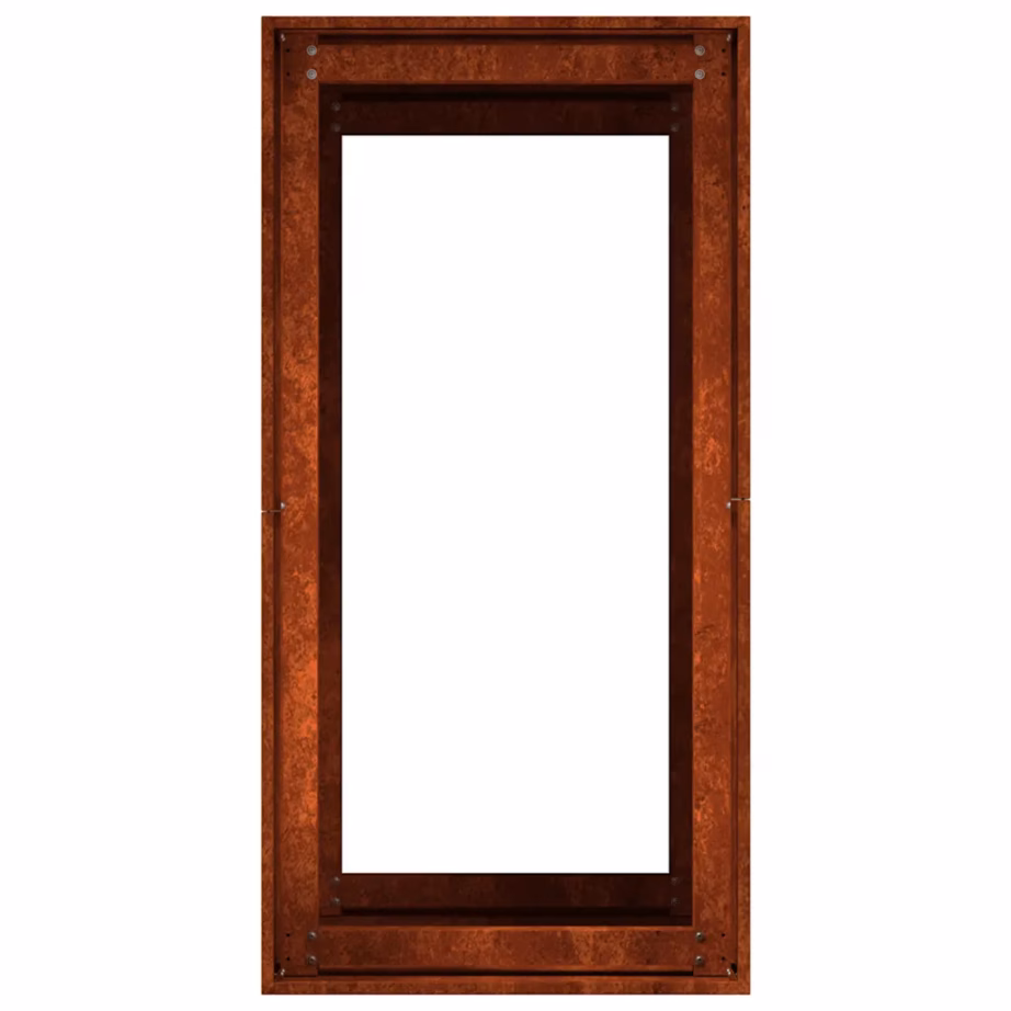 Roostes ilmastikukindlast terasest taimekast, avatud põhjaga, 40 x 80 x 80 cm – 6