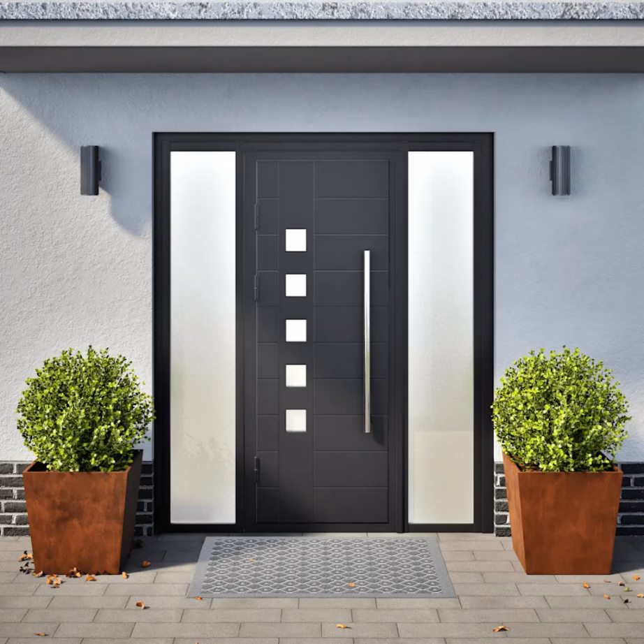 Aia taimekastid ilmastikukindlast terasest, pruun, 2 tk, 50 x 50 x 50 cm – 3