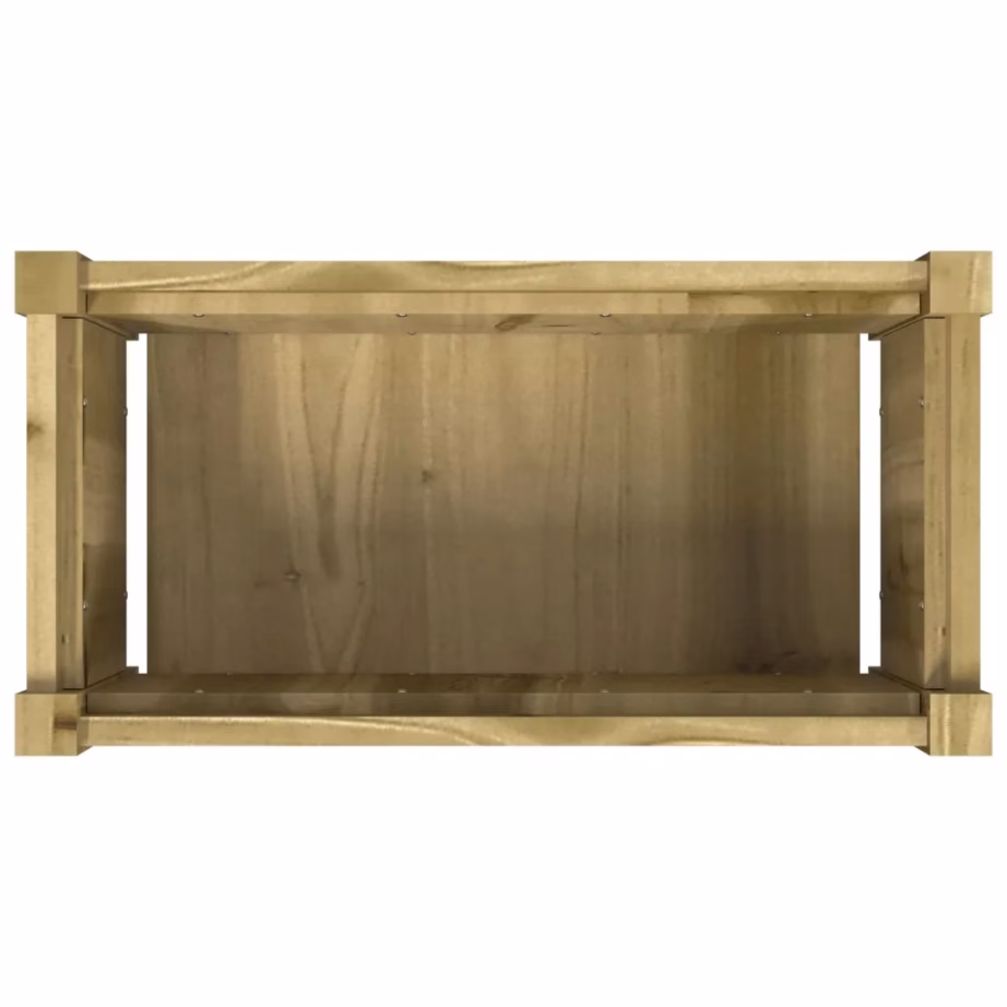 Aia taimekast immutatud männipuidust, pruun, 60 x 31 x 31 cm – 8