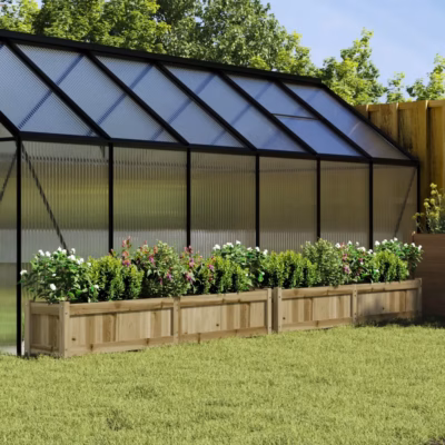 Aia taimekastid, 2 tk, survetöötlusega immutatud männipuit, 180 x 31 x 31 cm