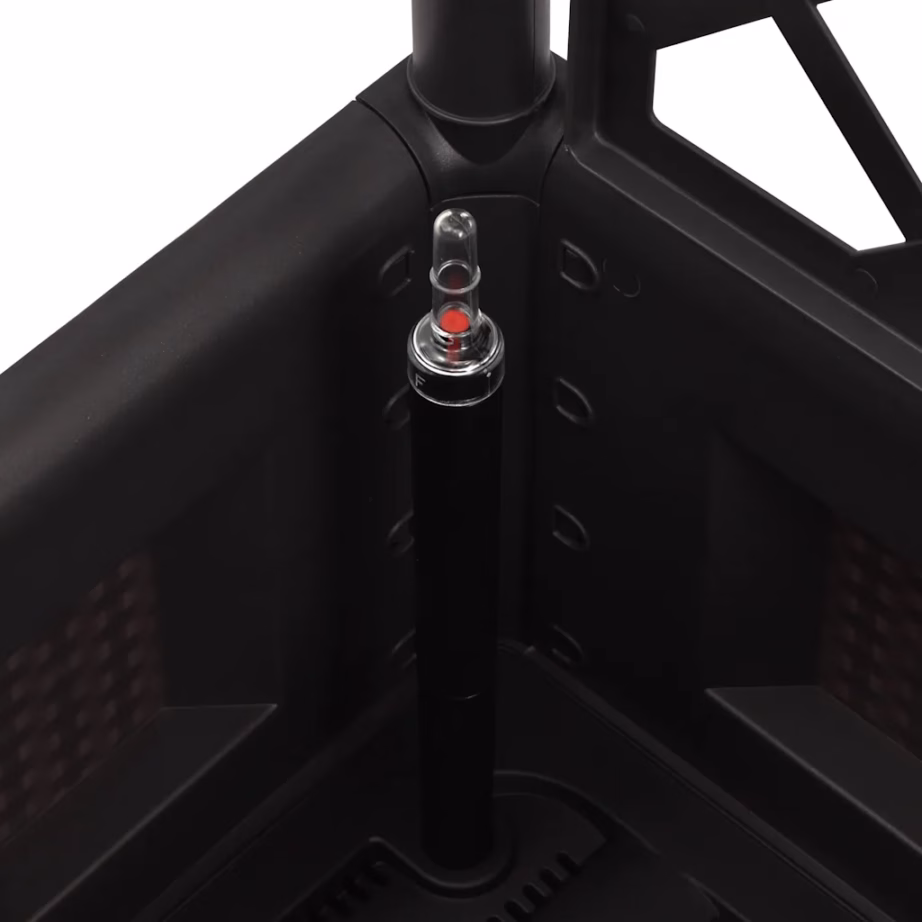 Isekastva võrega taimelava rotangidisainiga, antratsiithall, 35 l, 43 x 43 x 142 cm – 7