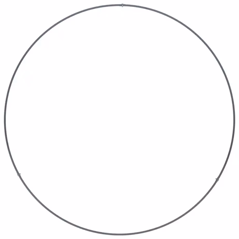 Istutusrõngad aeda, 5 tk, antratsiit, külmvaltsitud teras, 80 x 80 x 20 cm – 7