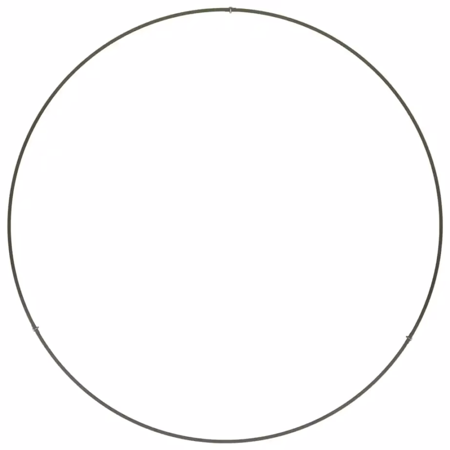Istutusrõngas aiataimedele, külmvaltsitud teras, oliivroheline, 80 x 80 x 20 cm – 6