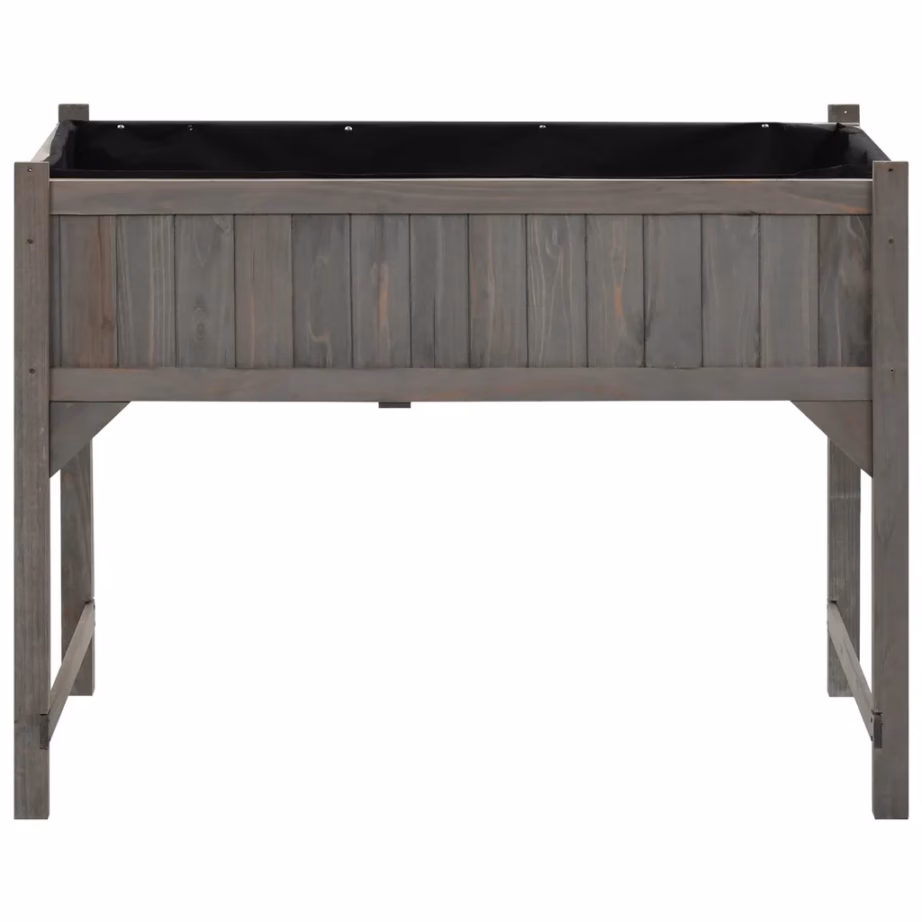 Hall kasvuhoonega taimelava, tugevast nulupuidust, 110 x 54 x 120 cm – 7