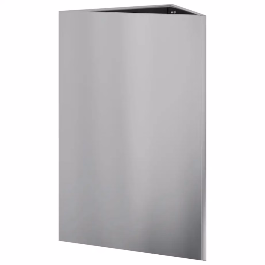 Aia kolmnurksed taimekastid põhjaga, 2 tk, tsingitud teras, hõbedane, 50 x 43 x 75 cm – 8