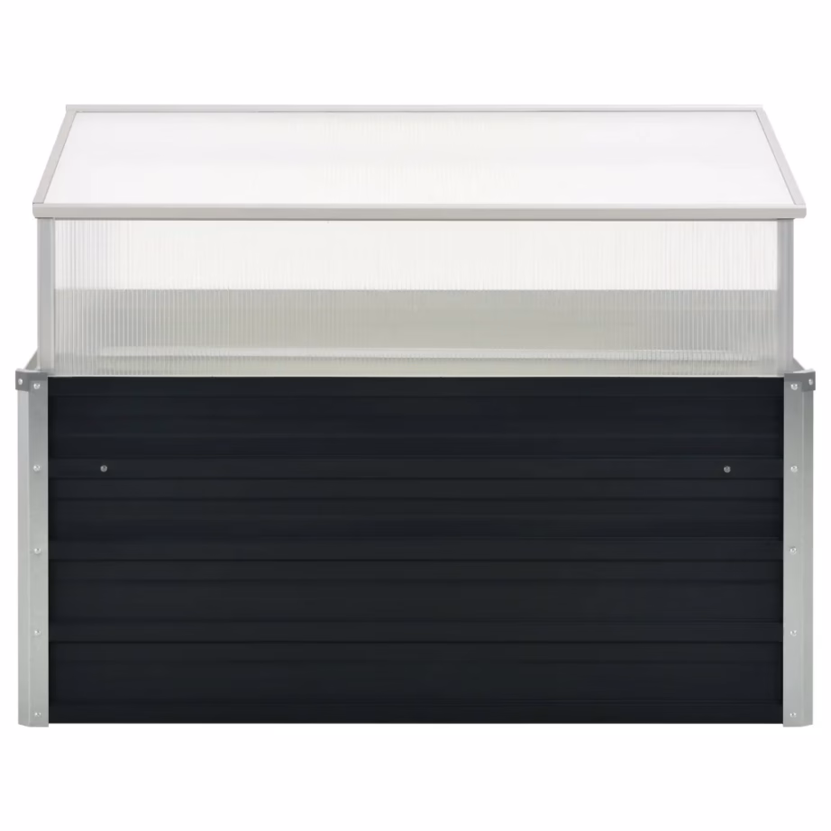 Kompaktne kasvuhoone antratsiithall, alumiiniumkatusega, tsingitud terasalusega, 100 x 100 x 77 cm – 3