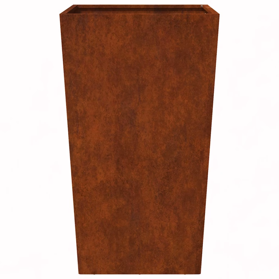 Kõrge ilmastikukindlast terasest aia istutuskast põhjaga, 45 x 45 x 75 cm – 6