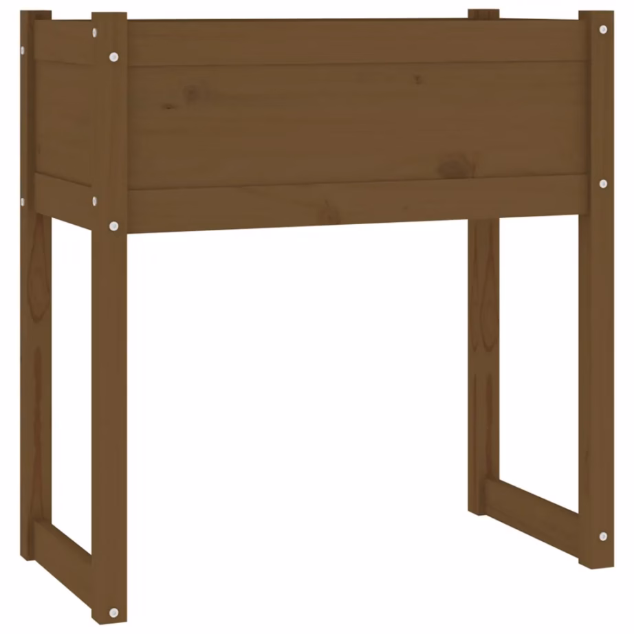 Kõrge taimekast meekarva männipuidust, 78 x 40 x 81 cm – 2