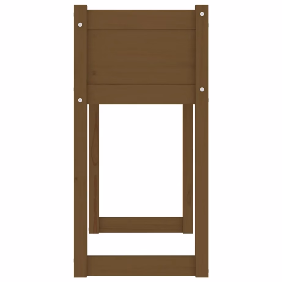 Kõrge taimekast meekarva männipuidust, 78 x 40 x 81 cm – 6