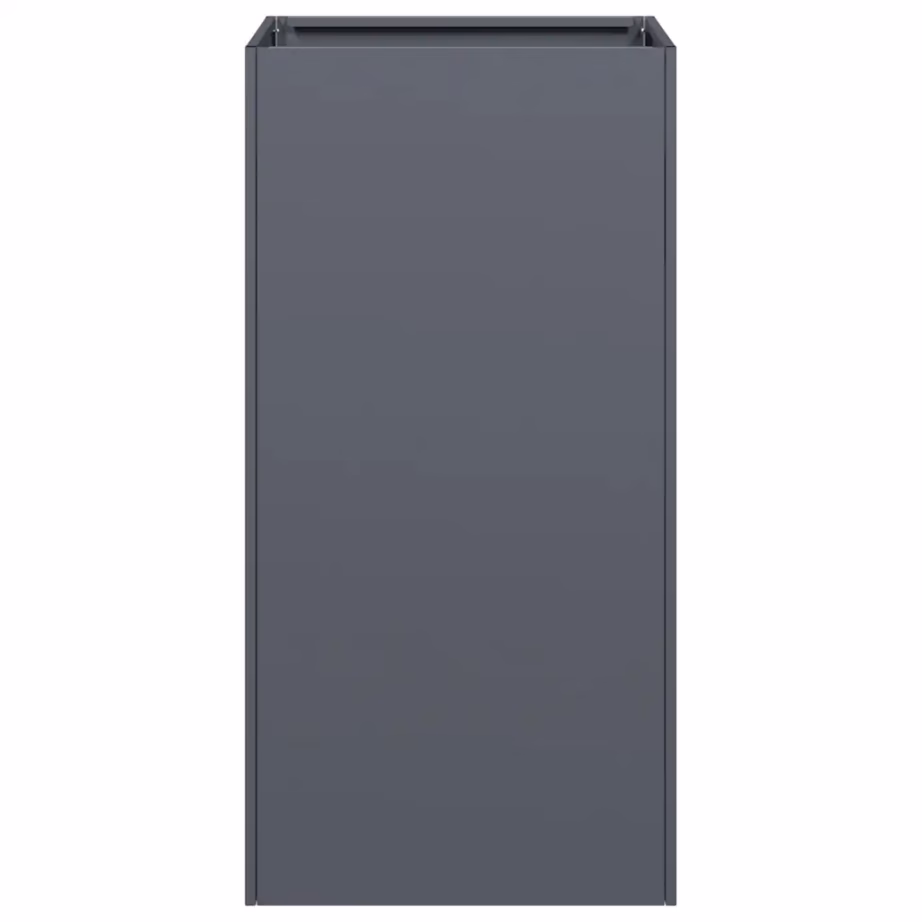 Kõrge taimekast külmvaltsitud terasest, avatud põhjaga, antratsiithall, 40 x 40 x 80 cm – 4