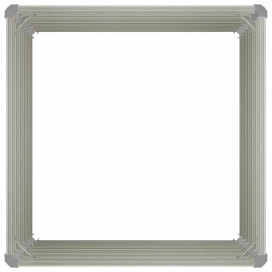 Kõrgendatud peenrakast avatud põhjaga, pruun tsingitud teras, 100 x 100 x 77 cm – 9