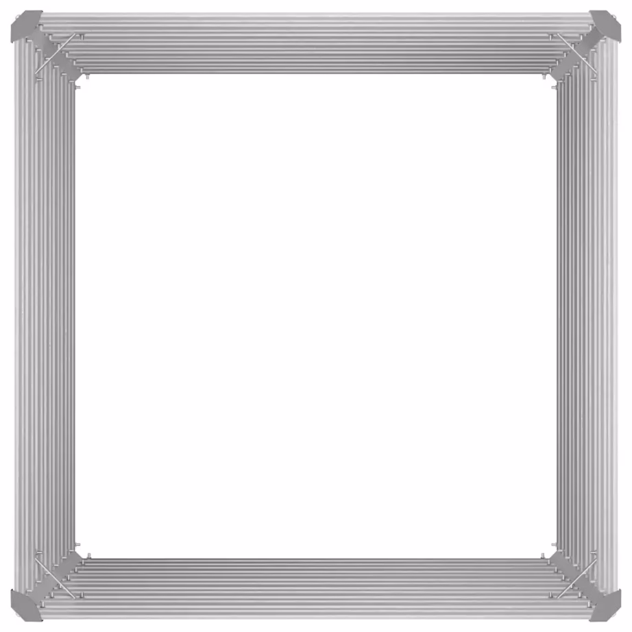 Kõrgendatud peenrakast köögiviljadele ja taimedele, tsingitud teras, roheline, 100 x 100 x 77 cm – 9