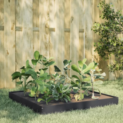 Kõrgendatud taimelava avatud põhjaga, antratsiithall teras, 100 x 100 x 18,5 cm