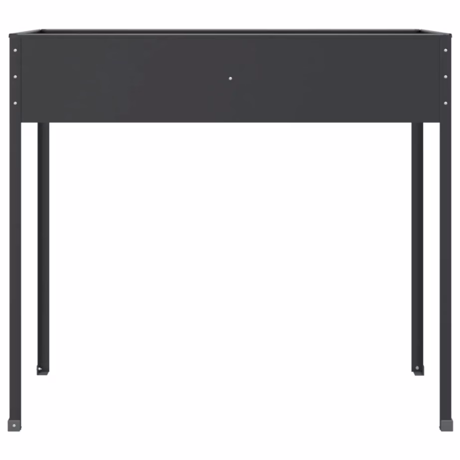 Kõrgete jalgadega aia taimekastid, 2 tk, antratsiithall tsingitud teras, 100,5 x 40,5 x 90 cm – 6