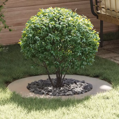 Lame roostevabast terasest puuring, hõbedane, Ø50/80 cm