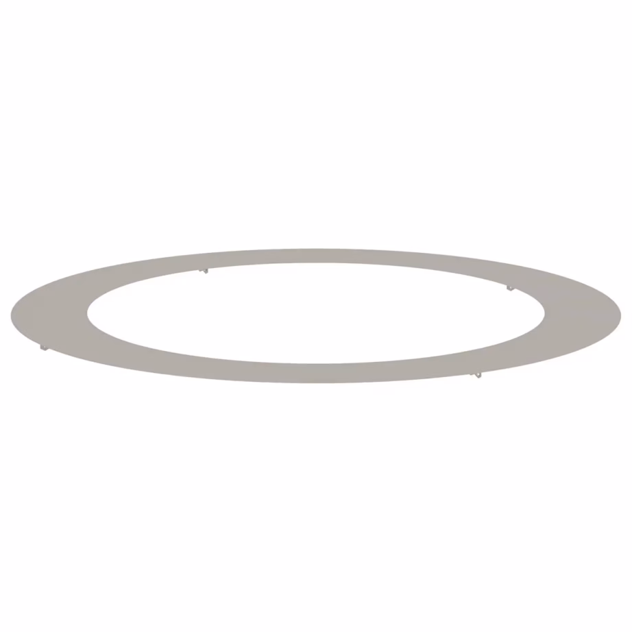 Lamedad terasest puutüverõngad, pruun, Ø90/120 cm, 5 tk – 4