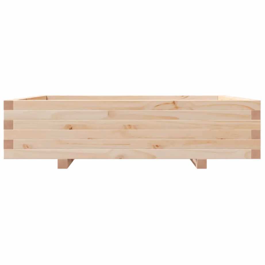 Männipuidust aia taimekast, 100 x 100 x 26,5 cm, töötlemata – 5