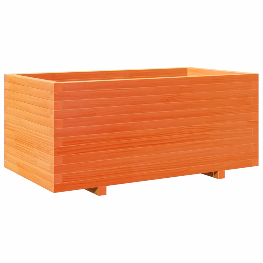 Aia taimekast, vahapruun männipuidust, 110 x 60 x 49,5 cm – 2