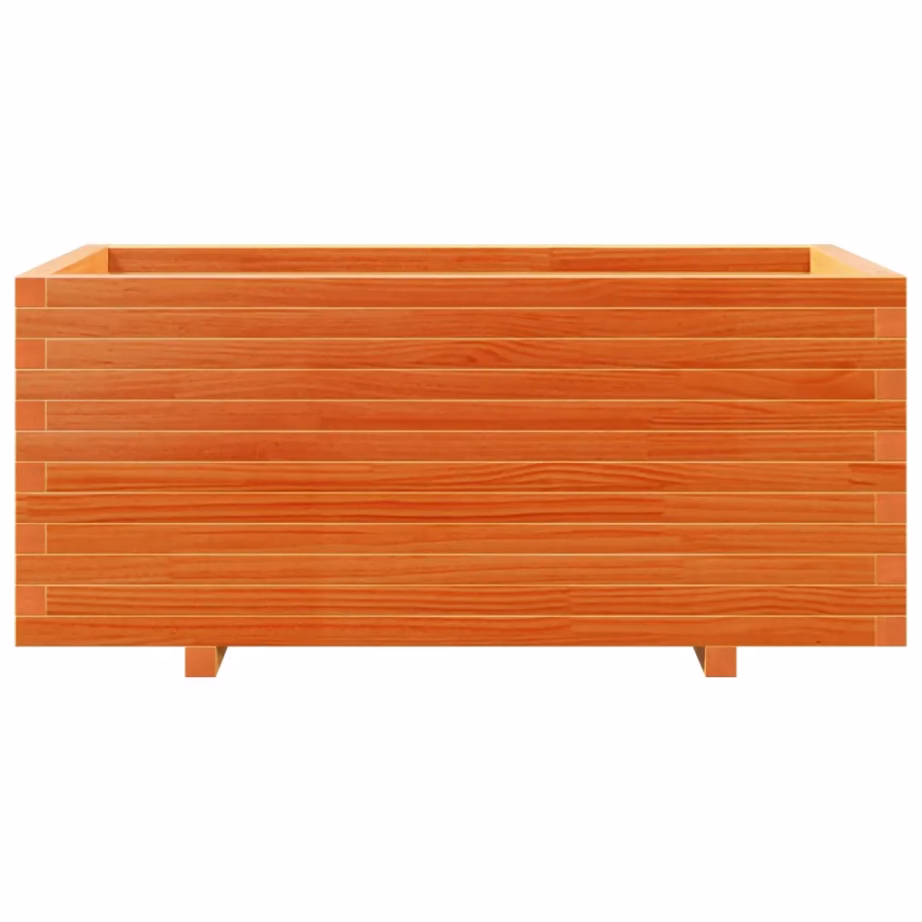 Aia taimekast, vahapruun männipuidust, 110 x 60 x 49,5 cm – 5