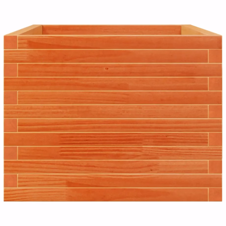 Aia taimekast, vahapruun männipuidust, 110 x 60 x 49,5 cm – 6