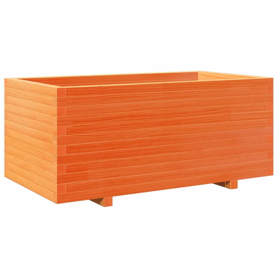 Aia taimekast, vahapruun männipuidust, 110 x 60 x 49,5 cm – 7
