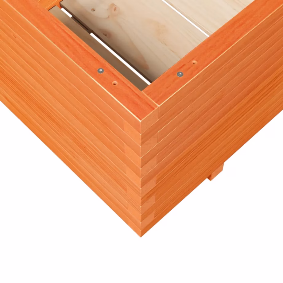 Aia taimekast, vahapruun männipuidust, 110 x 60 x 49,5 cm – 8
