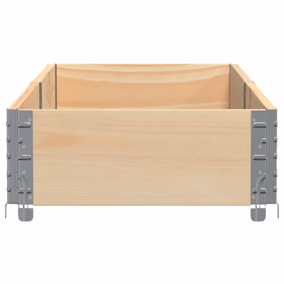 Virnastatav männipuidust aia taimekast tsingitud nurkadega, 150 x 50 x 21,5 cm – 4