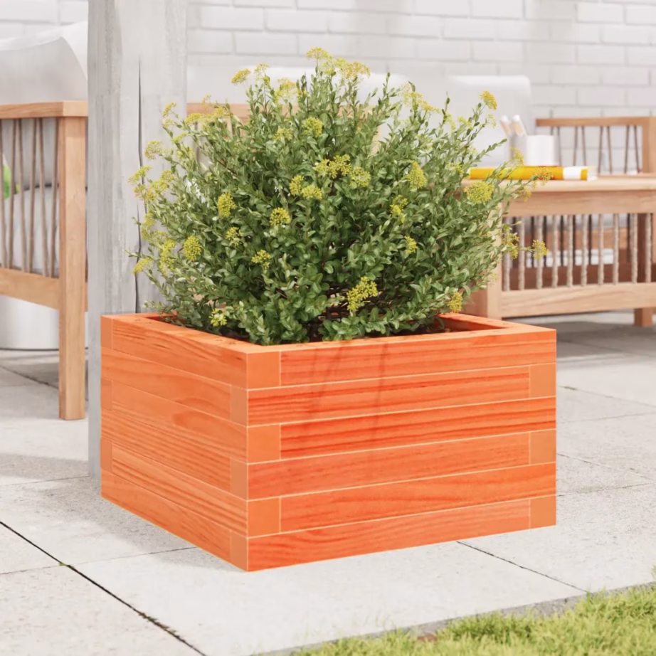 Vahapruun männipuidust aia taimekast, 40 x 40 x 23 cm – 3
