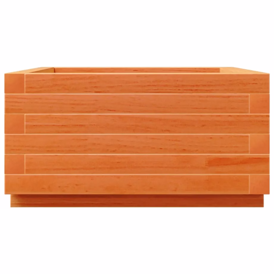 Aia taimekast männipuidust, vahapruun, 50 x 50 x 26,5 cm – 6
