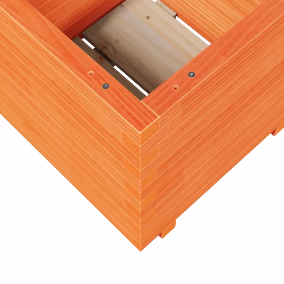 Männipuidust aia taimekast, vahapruun, 50 x 50 x 49,5 cm – 8