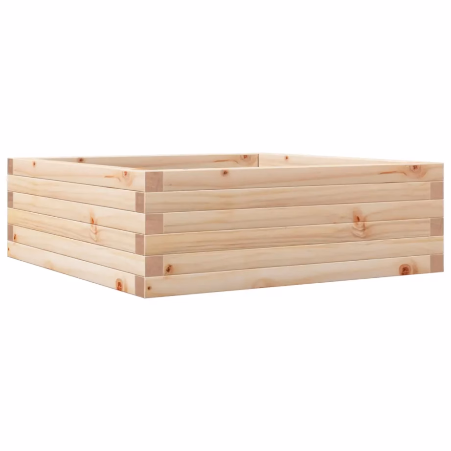 Männipuidust aia taimekast, töötlemata, 70 x 70 x 23 cm – 7