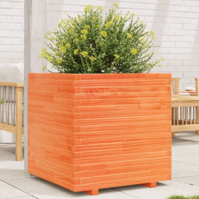 Männipuidust aia taimekast, vahapruun, 70 x 70 x 72 cm
