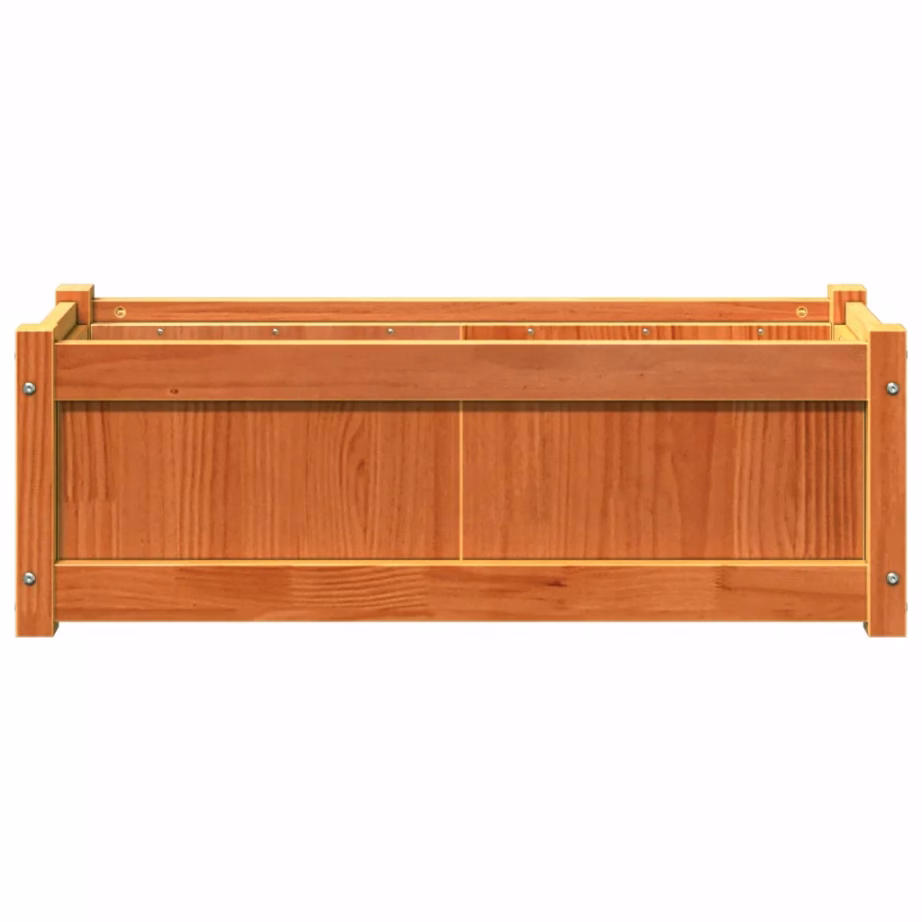 Männipuidust aia taimekast, vahapruun, 90 x 31 x 31 cm – 5