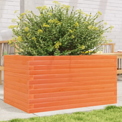 Männipuidust aia taimekast, vahapruun, 90 x 60 x 46 cm