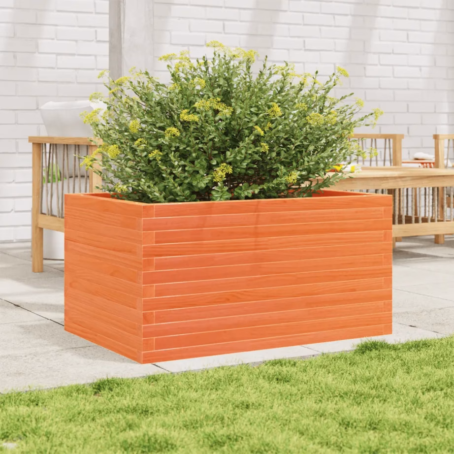 Männipuidust aia taimekast, vahapruun, 90 x 60 x 46 cm – 3