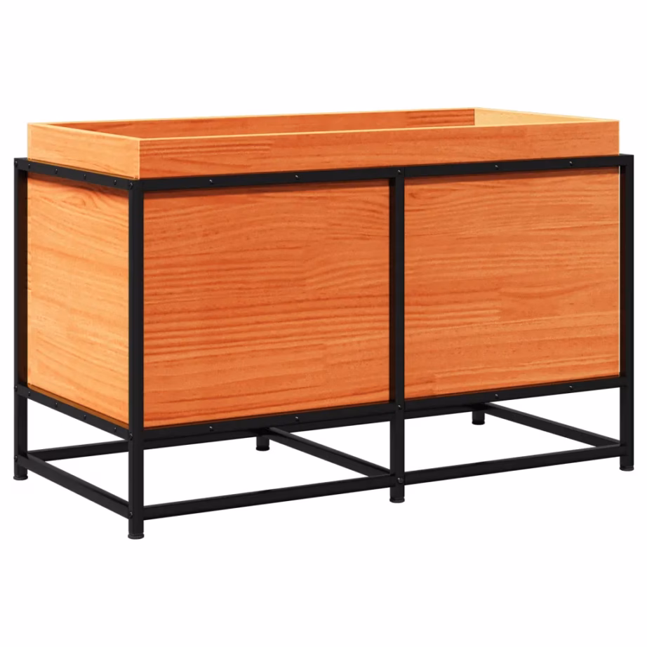 Männipuidust aia taimekast terasraamiga, vahapruun, 80 x 40 x 50 cm – 2