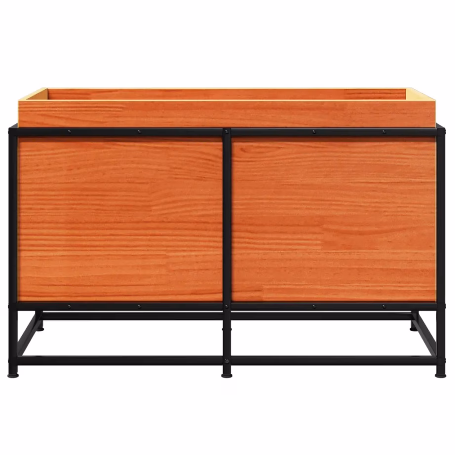 Männipuidust aia taimekast terasraamiga, vahapruun, 80 x 40 x 50 cm – 5